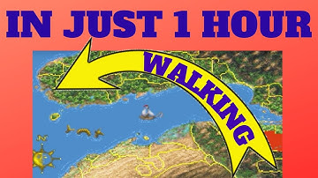 Walk Across the Entire Map in Daggerfall Unity (Timelapse 64x)