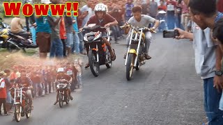 BALAP LIAR JUPITERMX PERMALUKAN NINJA'R SPORT SAMPAI BIKIN PENONTO BERTERIAK HEBOH!LIARANDRAG!VIRAL!