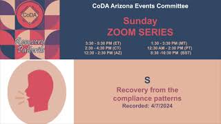 CoDA: Recovery From the Compliance Patterns