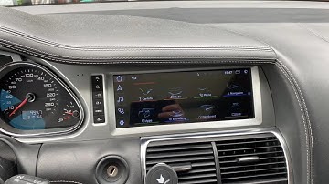 Audi Q7 4L 2005-2015 MMI Upgrade System 10.25“ Touchscreen Carplay Netflix Waze Youtube Tiktok