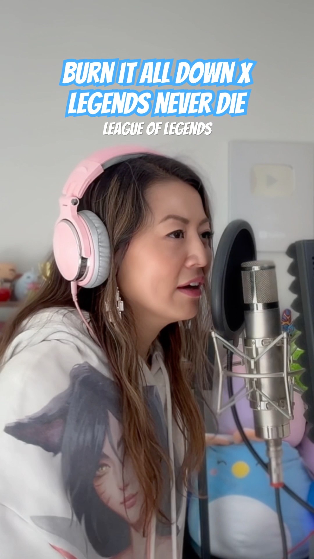 Burn It All Down x Legends Never Die (Mashup) - League of Legends | Cover by Kathy Wen