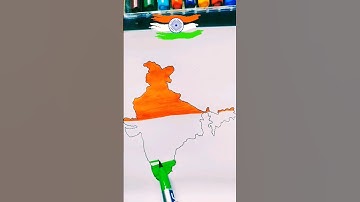 Indian map drawing 🇮🇳 #shorts #satisfying #youtubeshorts #india #viral #art #drawing #diy