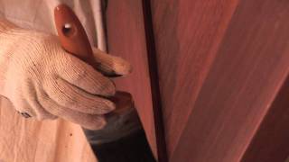 How to stain a door with Resene Colorwood natural wood stain