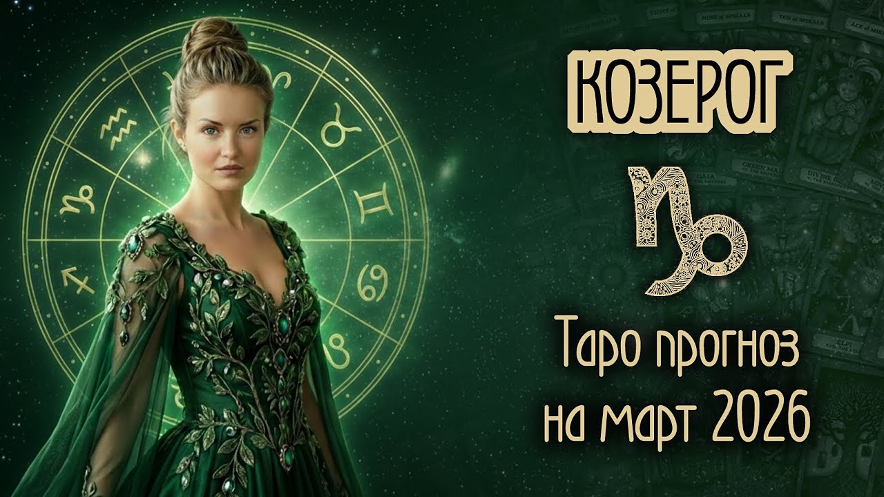 ♑️ КОЗЕРОГ - Месяц обновления и удачи. ТАРО прогноз на МАРТ 2026