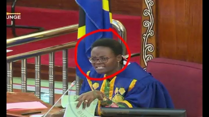 LIVE BUNGE: SPIKA NDUGAI HAYUPO BUNGENI, DR. TULIA KAKALIA KITI