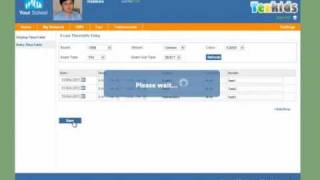 How to view as well as create Exam Time Table( Tezkids.com - School Management Software) screenshot 5