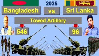 Bangladesh vs Sri Lanka Military Power Comparison 2025