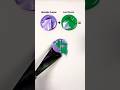 Weird color recipes #colormixing #paintmixing #satisfyingart #tappingsounds #asmrart