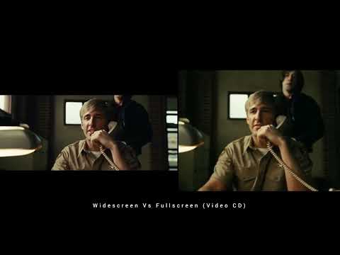 No Country For Old Men - Widescreen Vs Fullscreen (Video CD) Aspect Ratio comparison - 1