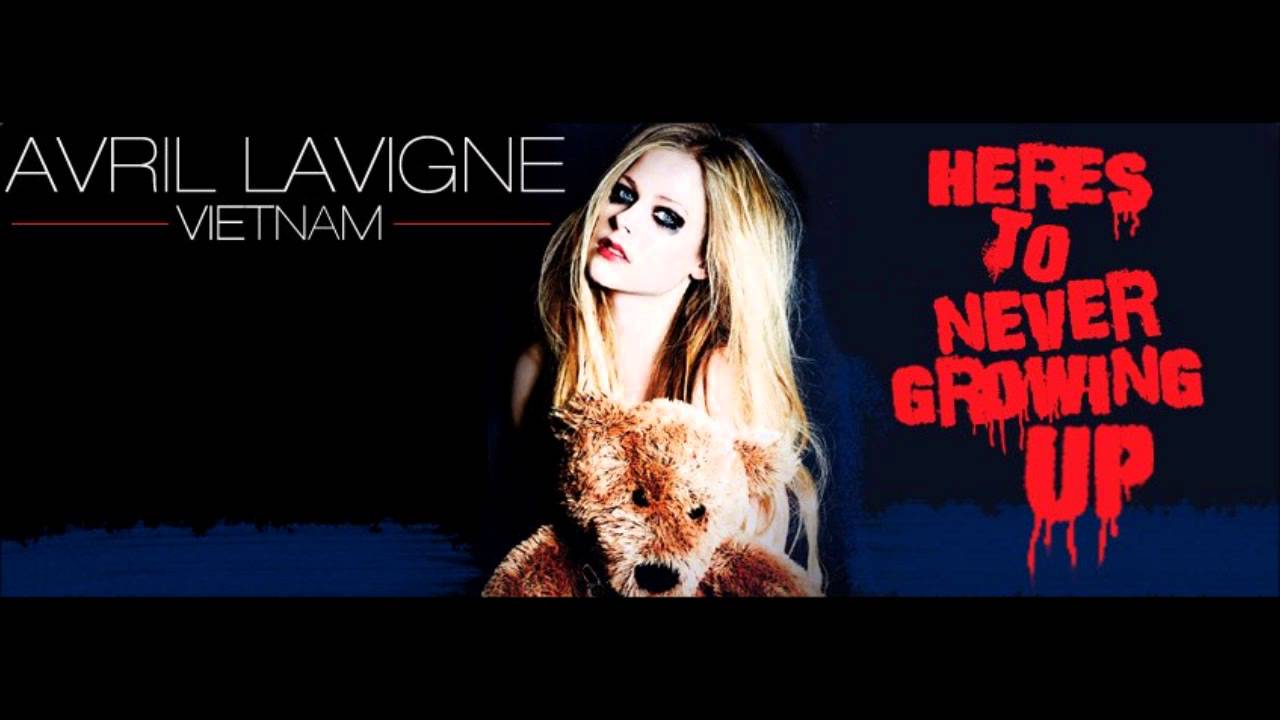 Avril Lavigne - Here's To Never Growing Up [Lyrics] 