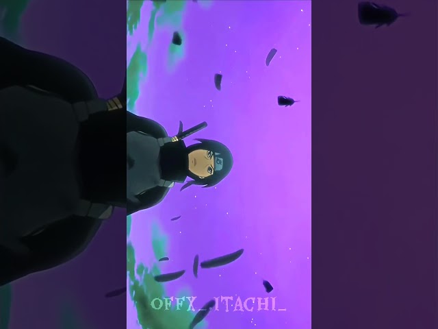 ɪᴛᴀᴄʜɪ ᴜᴄʜɪʜᴀ  🖤 #anime #edit #animeedit #itachi #shorts #youtubeshorts #uchihaitachi #support class=