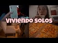 VIVIENDO SOLOS POR UNOS DÍAS  *umboxing IPhone 11*// VLOG