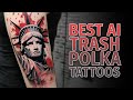 Trash polka tattoos aigenerated trash polka tattoo showcase