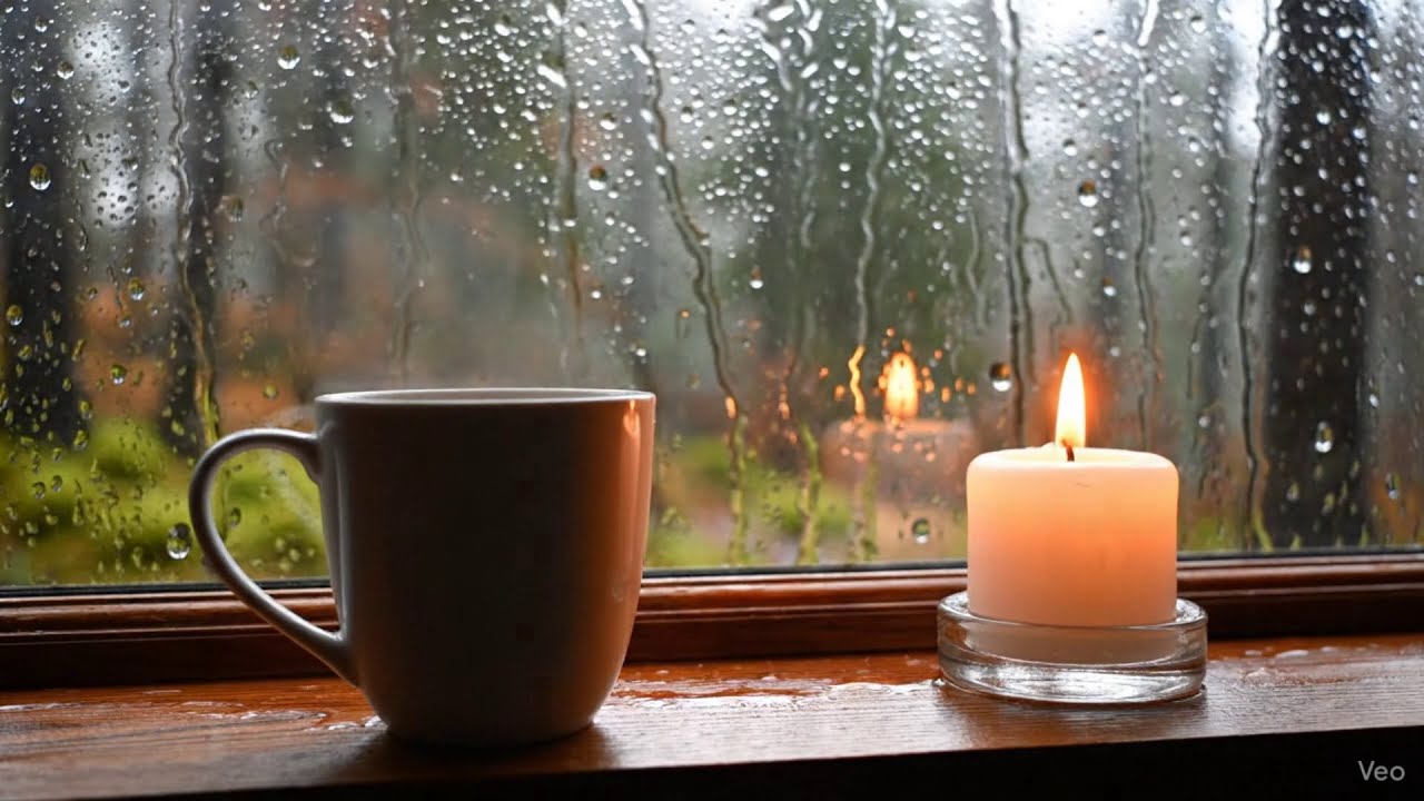 8 hours Brown Noise , Rain on Window ,Deep Focus, Study, Sleep, and Tinnitus Relief| Skyflow Beats