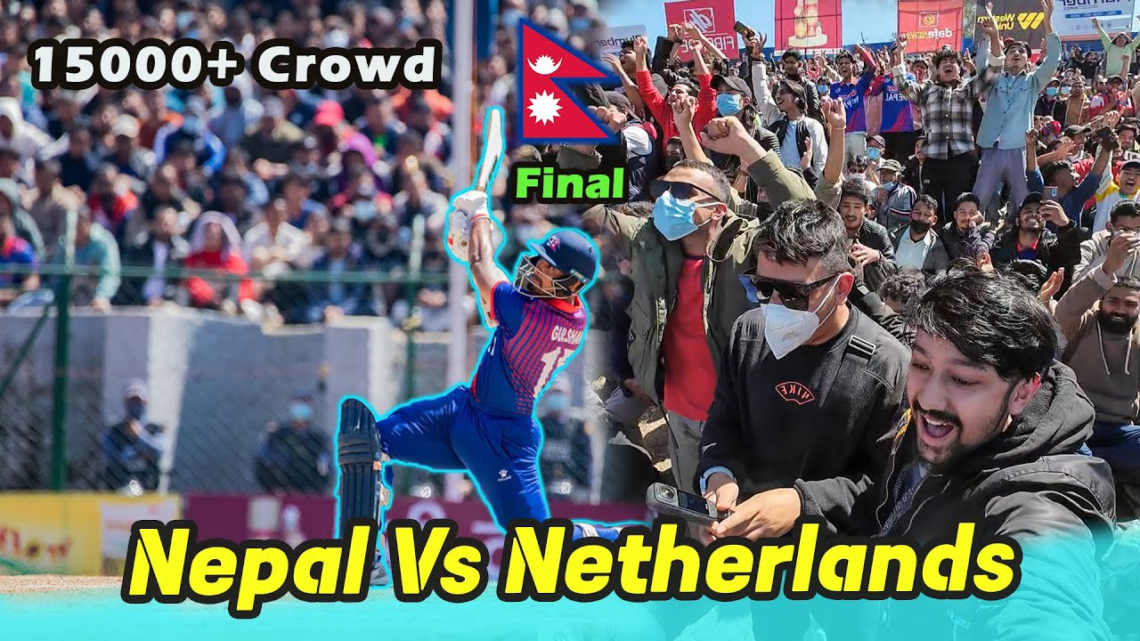 Nepal VS Netherlands final Match VLOG || Tri-Nation Series Final || Nepal Cricket match