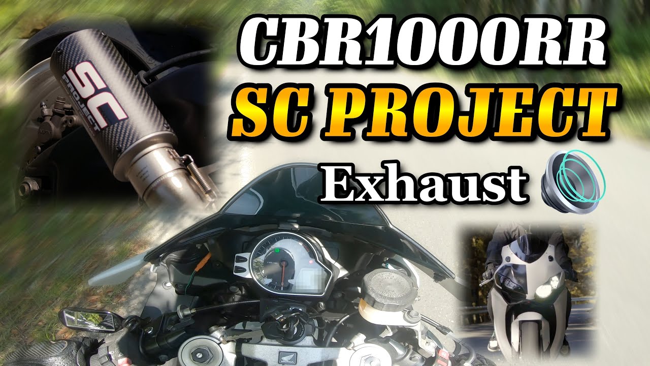 Sc Project Sound HONDA CBR1000RR SC PROJECT【Exhaust Sound】 - YouTube