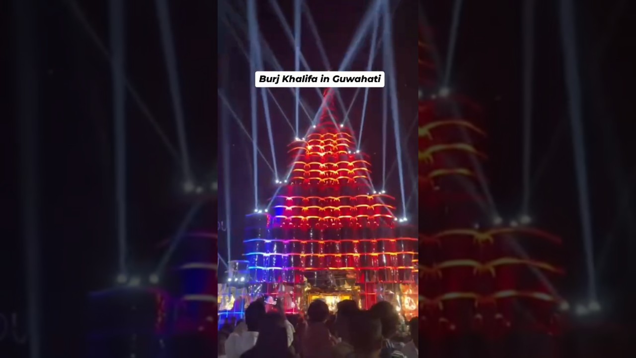 Guwahati's Durga puja pandal features Burj Khalifa | GPlus