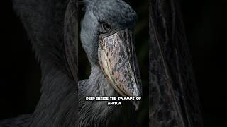 🦖 The Bird That Looks Like a Dinosaur #Shoebill #wildlife #shorts