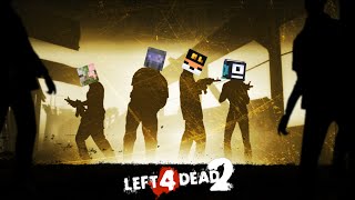 TOO MANY ZOMBIES! Left 4 Dead 2 With Xisuma, Fundy & Ely! 10/28/25