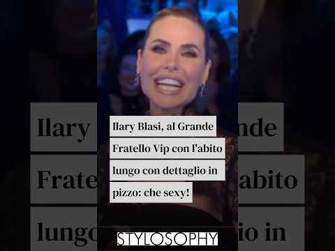 Video in pizzo total black per la nuova puntata del