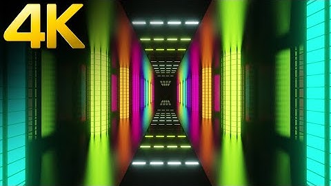 4K Abstract Party Light Tunnel Rainbow Color VJ Motion Background || Free VJ Loops || 4K VJ Loops