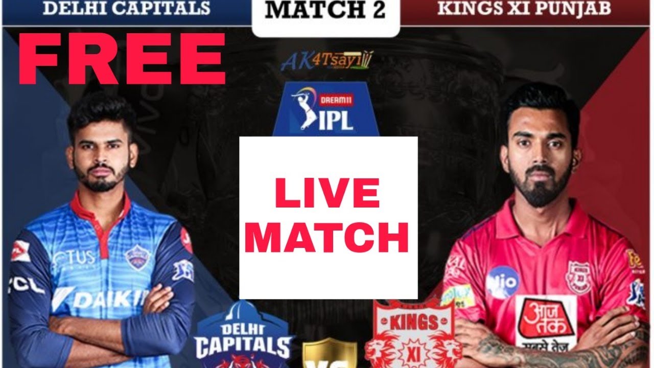 DC vs KXIP || IPL LIVE STREAM ON YOUTUBE || SUPPORT THE STREAM