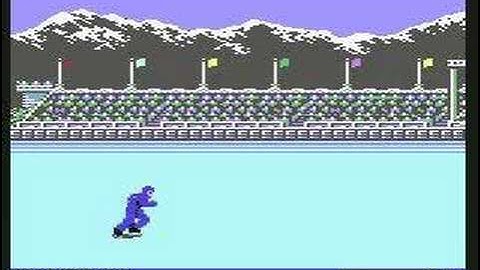 World Games - C64 - Barrel Jumping