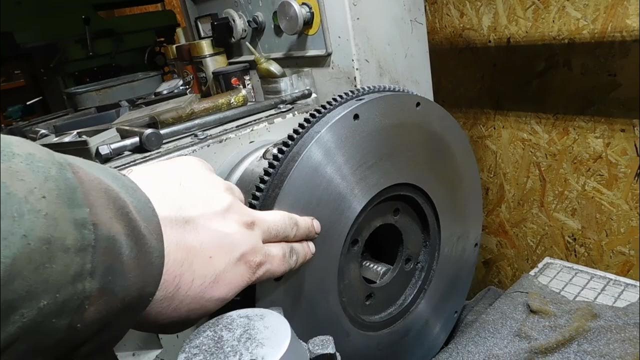 проточка маховика газель
