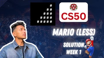 CS50 PSet 1 - Mario Walkthrough (Step by Step for Beginners)