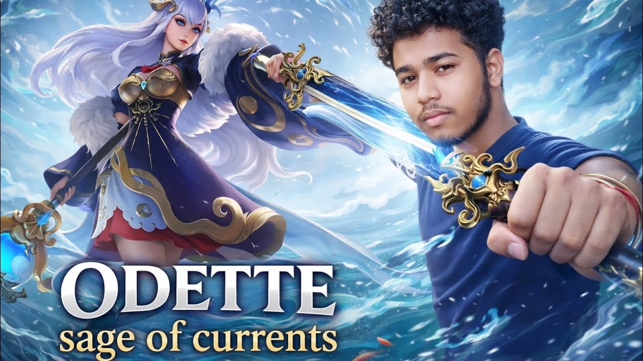 ODETTE SAGE OF CURRENTS#mobilelegends#gameplay#mlbb#viralvideo#divineplayverse 