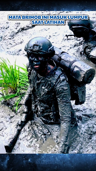 Kasihan sekali brimob ini ketika latihan dilumpur #brimob #bravo #tni #brigade #hiburan #viral