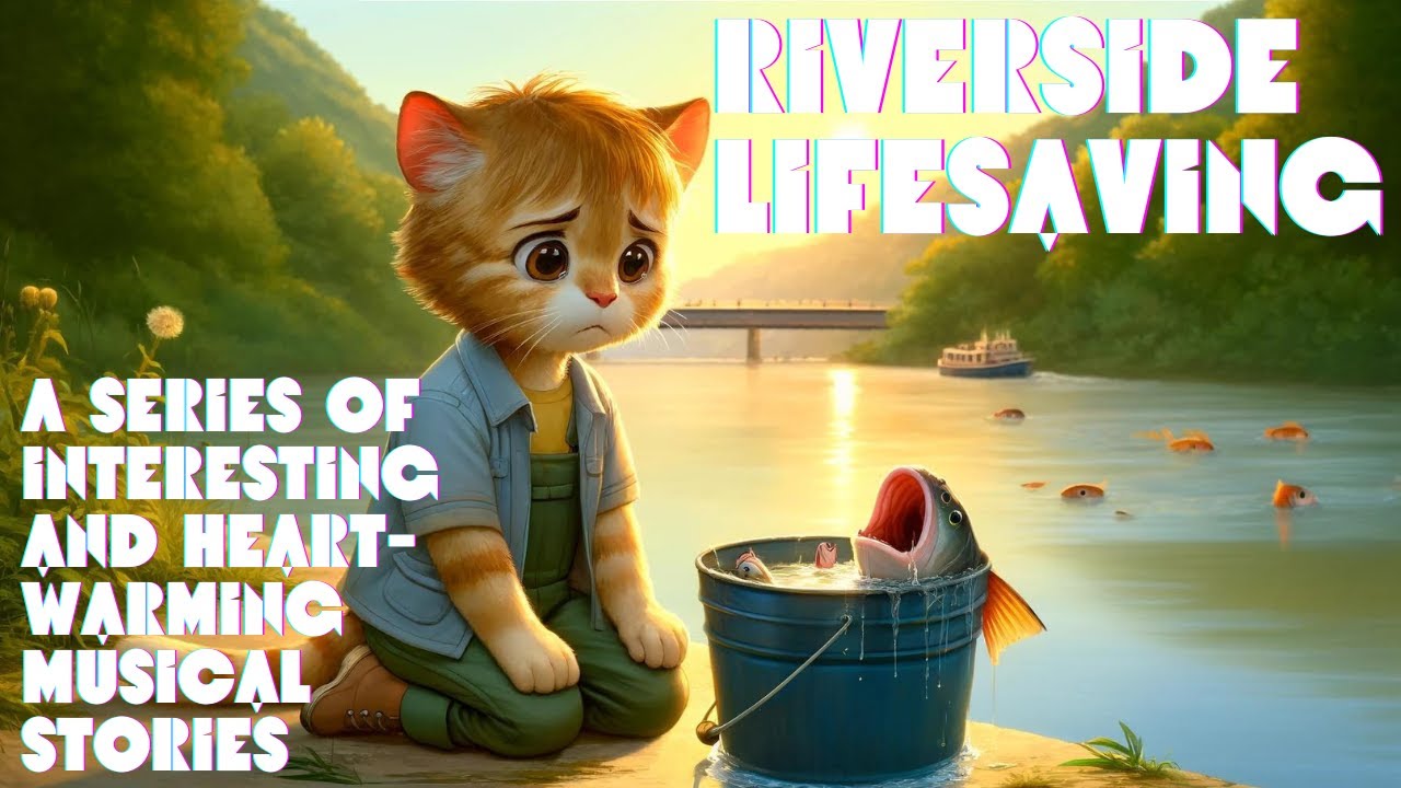 Riverside lifesaving#cat#shorts#story - YouTube