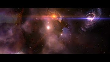 Eagle Nebula & Distant galaxy - After Effects