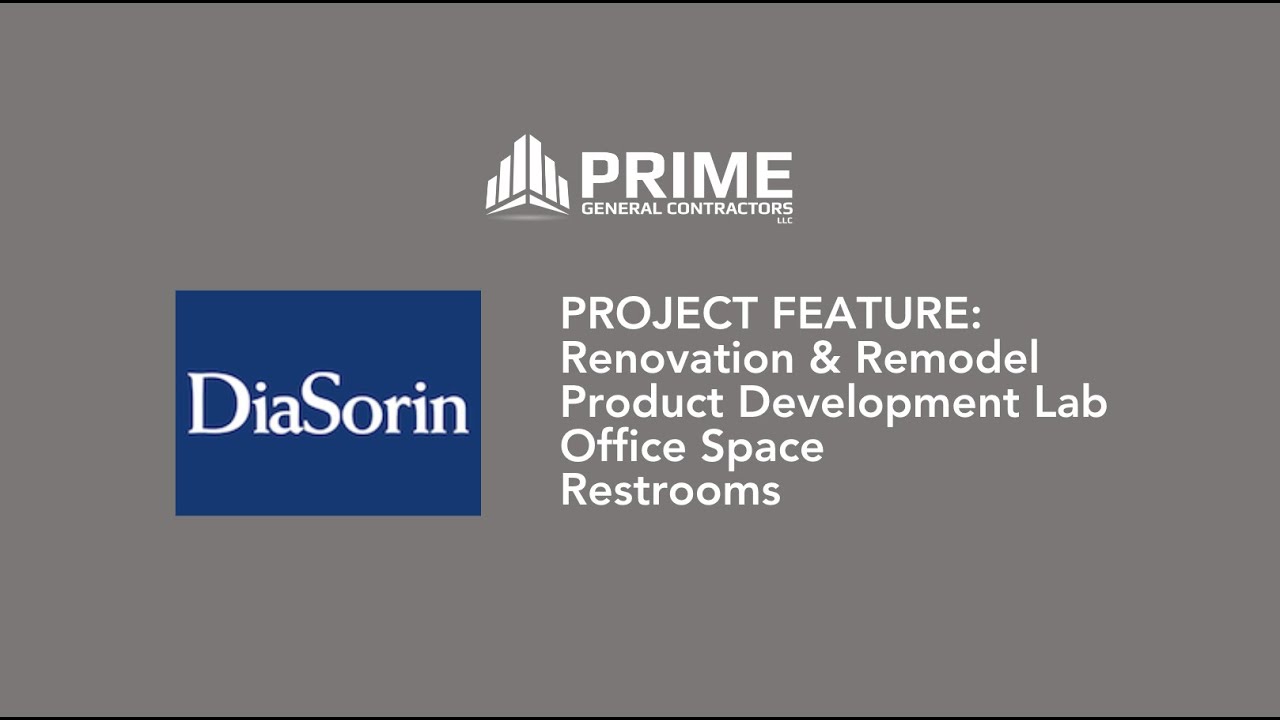 Diasorin 2023 Prime General Contractors