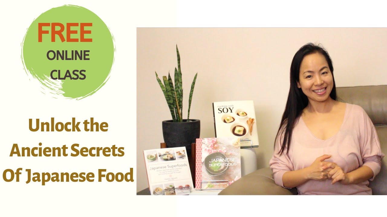 FREE Online Class "Unlock the Ancient Secrets of Japanese Food" coming soon! | Cooking With Yoshiko