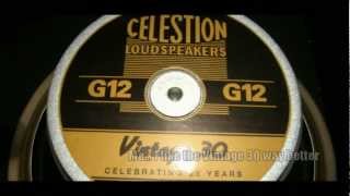 Celestion Vintage 30 VS Stock Speaker