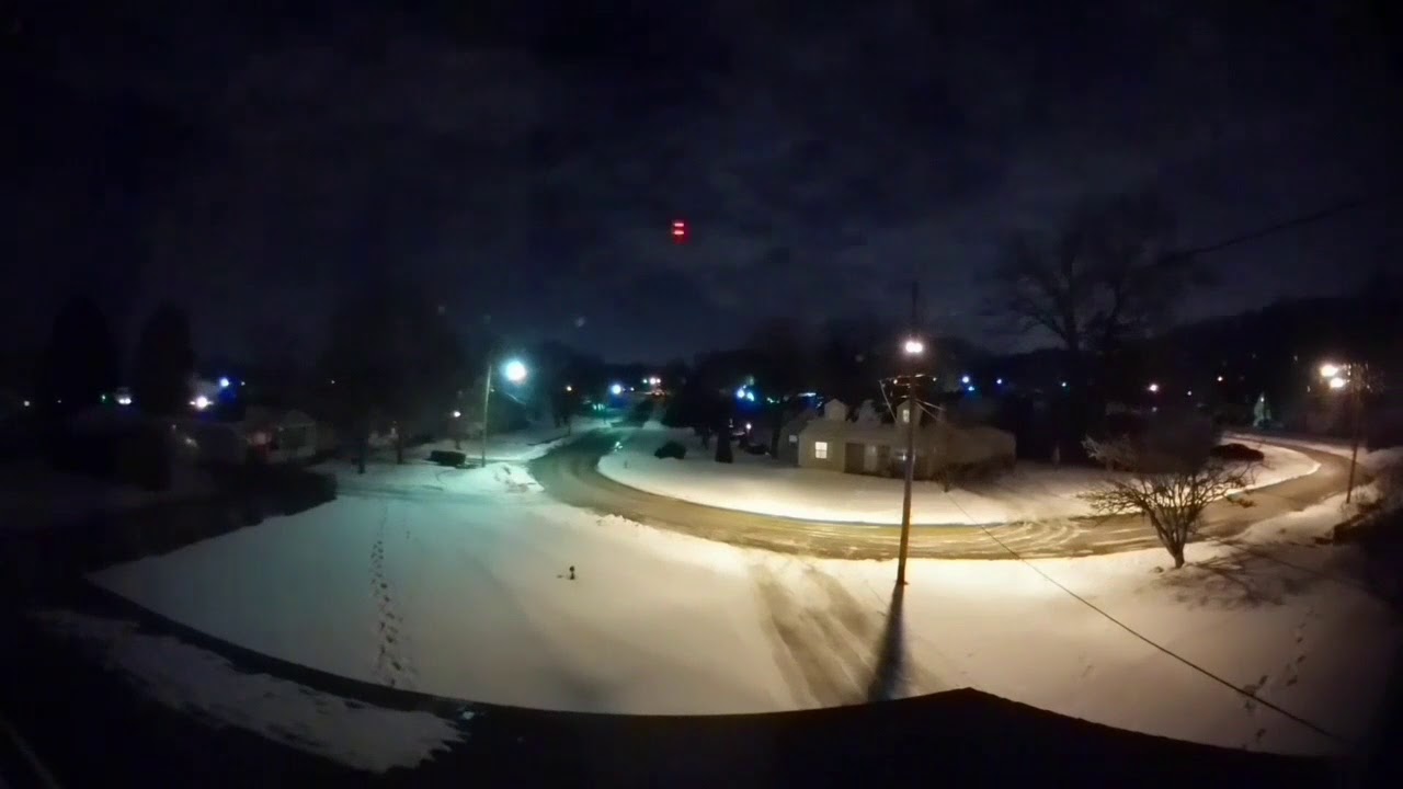 80 Hour 2019 Winter Storm Snow Melt Time Lapse 2/1/2019-2/4/2019 - YouTube