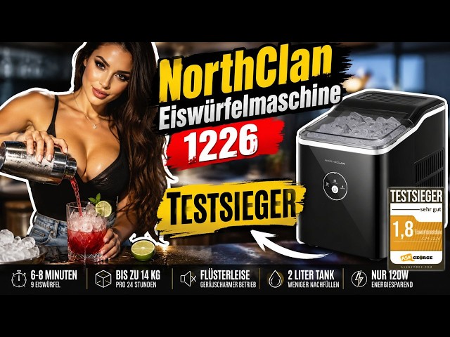 NorthClan Eiswürfelmaschine 1226 im Test – NorthClan Ice Maker ICM: Das übersieht fast jeder Käufer