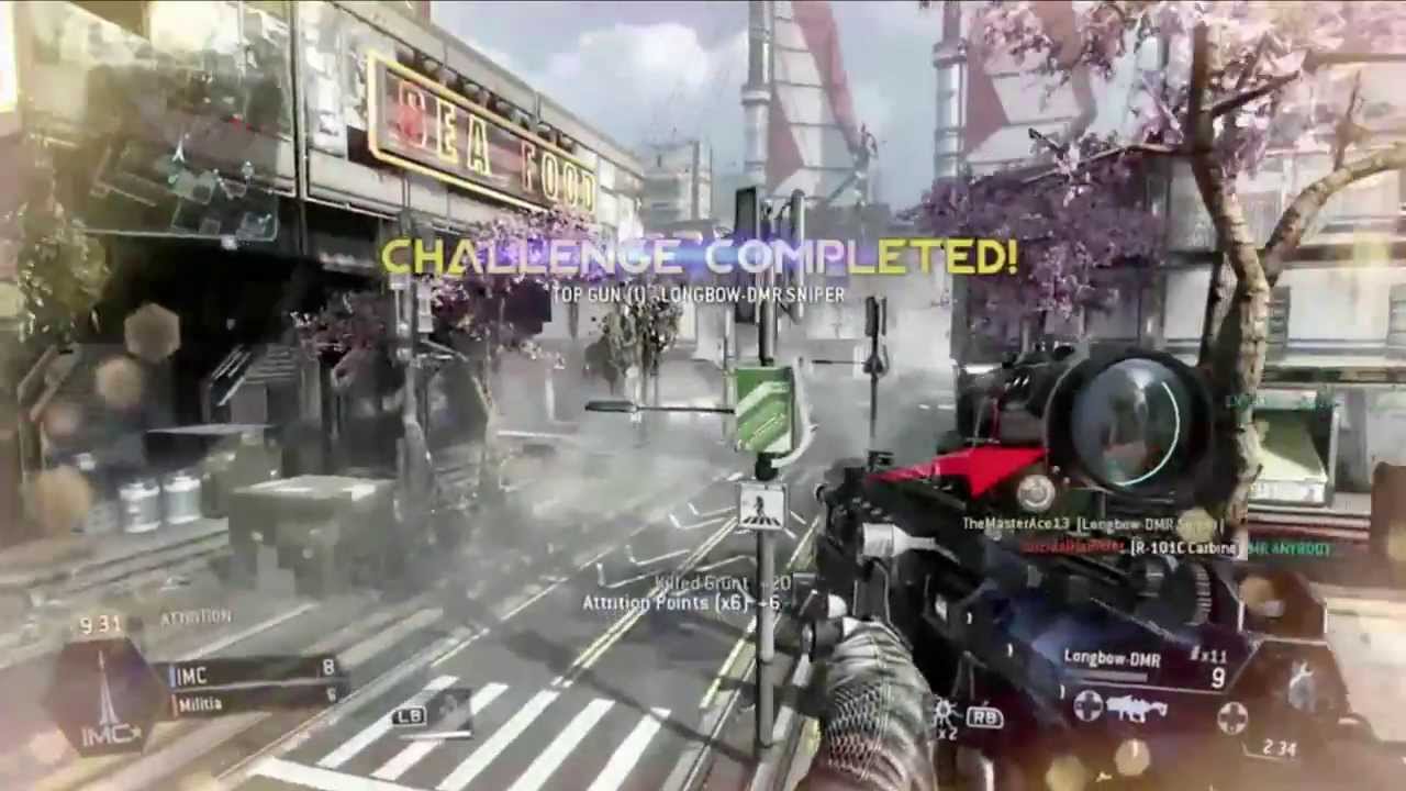 Exclusive Titanfall Gameplay! DMR Sniper Gameplay! (Xbox One) (1440 HD)