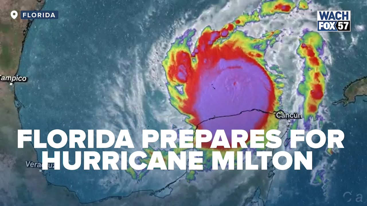 Florida prepares for Hurricane Milton just weeks after Hurricane Helene ...