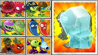 PvZ 2 Random Team Plant Vs Team 5 Frozen Gargantuar Zombie - Which Team Plant Will Win?