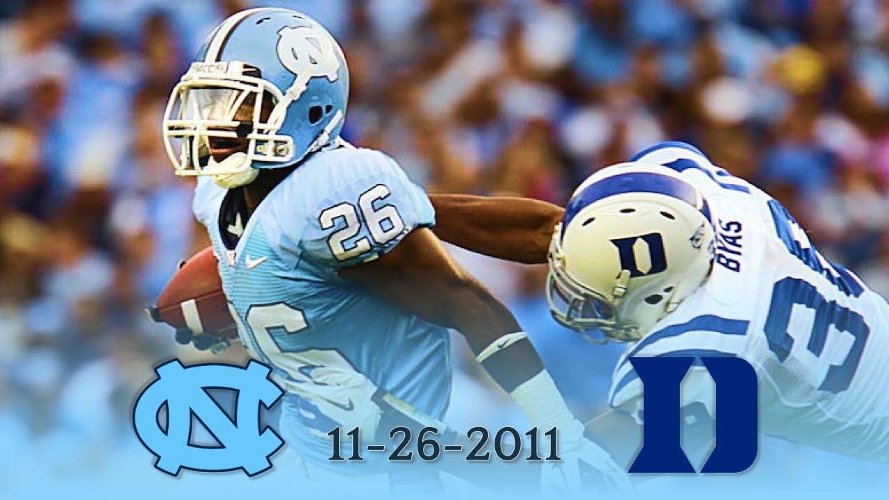 UNC Football: North Carolina vs Duke | 11-26-2011