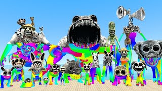 TURNING NEW ZOONOMALY CHARACTERS INTO RAINBOW ! In Garry's Mod!