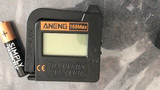 ANENG 168Max - INSIDE a battery tester