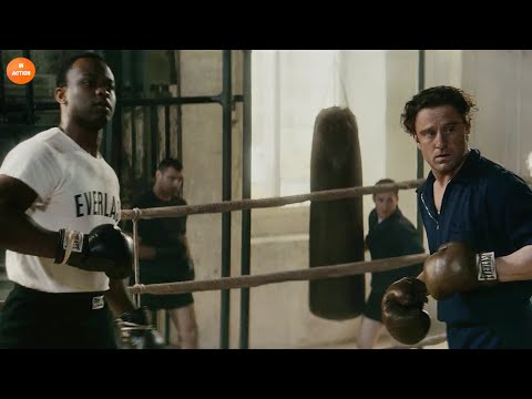 Boxer career after Auschwitz concentration camp scene - The Survivor 2021 (biography,drama,sport)