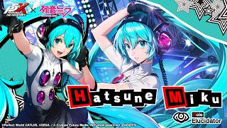Hatsune Miku x P5X - Hatsune Miku Character Showcase