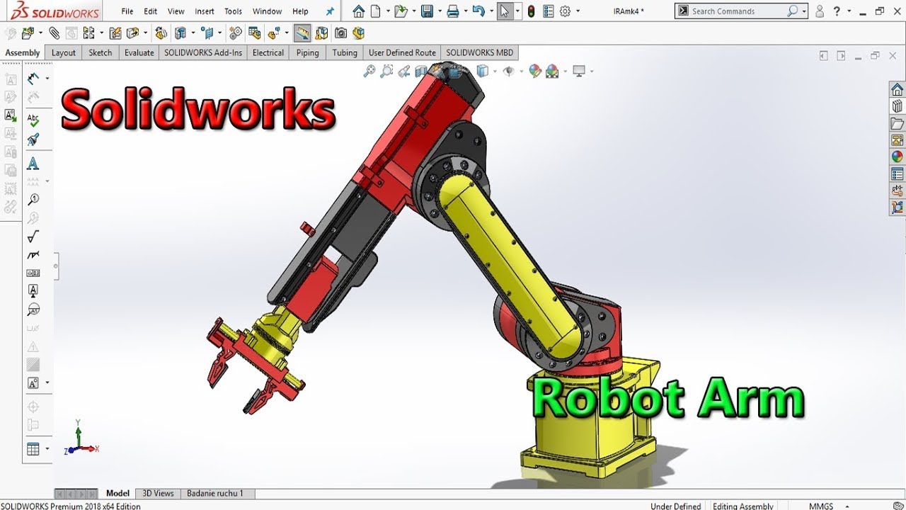 how to draw a simple robotic arm  YouTube