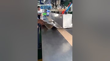 High frequency tarpaulin canvas tent welding machine #highfrequencyweldingmachine #canvaswelding