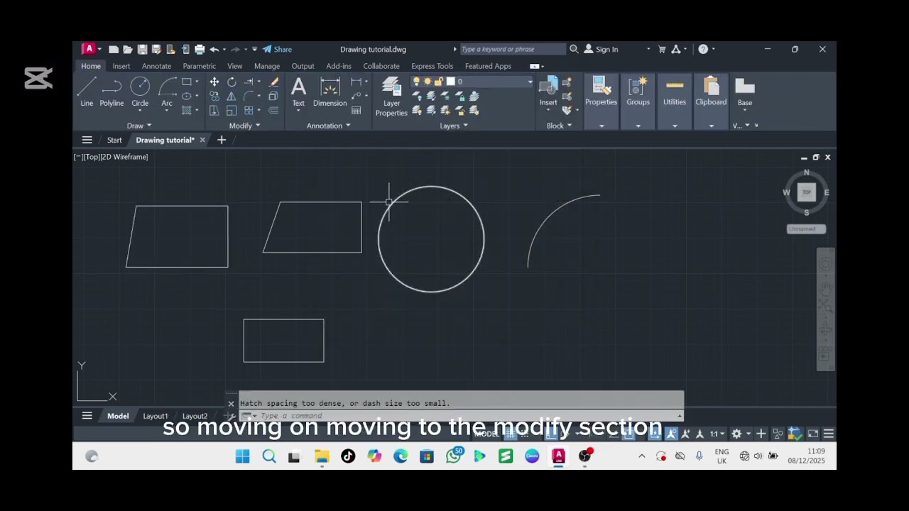 Autocad tutorial for beginners(Autocad interface)