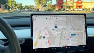 Tesla FSD for the First Time